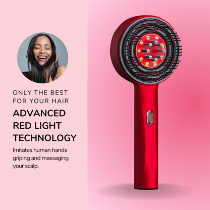 HairRevive™ 3-in-1 Red Light Scalp Massager