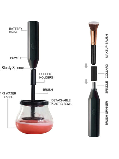 BrushClean™ Dual Function Makeup Brush Cleaner & Dryer