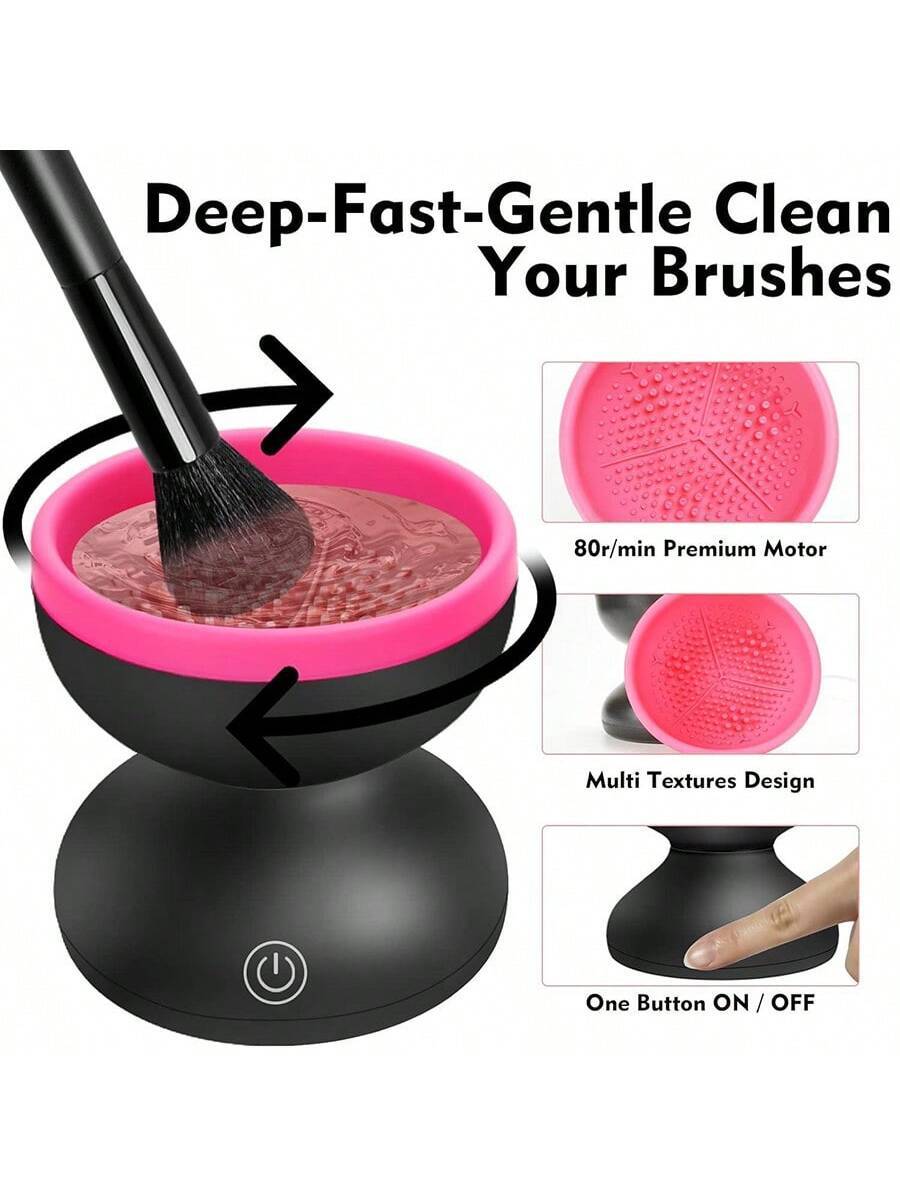 CleanPro™ Electric Makeup Brush Cleaner