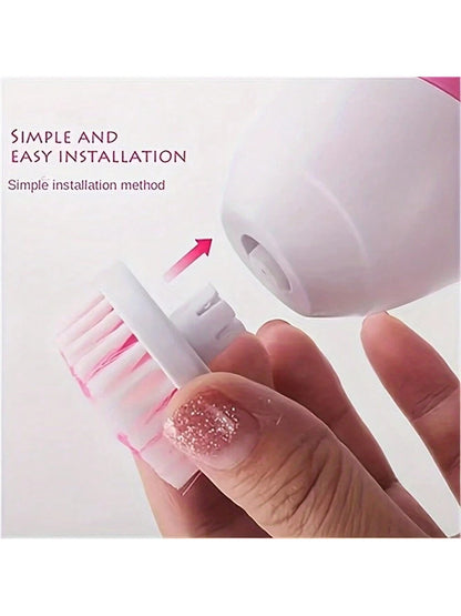 GlowClean™ 5-in-1 Electric Facial Cleansing Brush