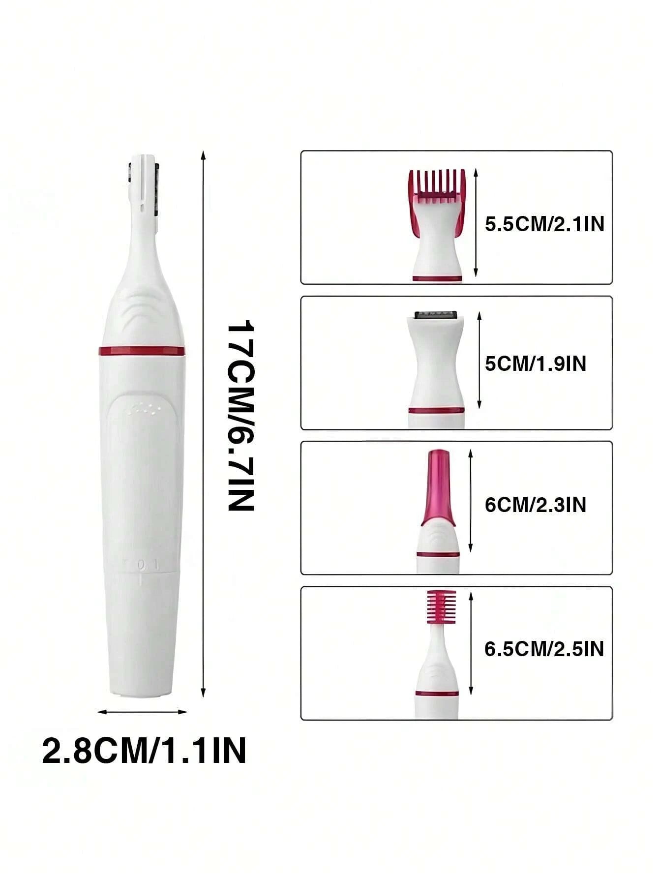 GENAI™ Mini Epilator & Eyebrow Trimmer