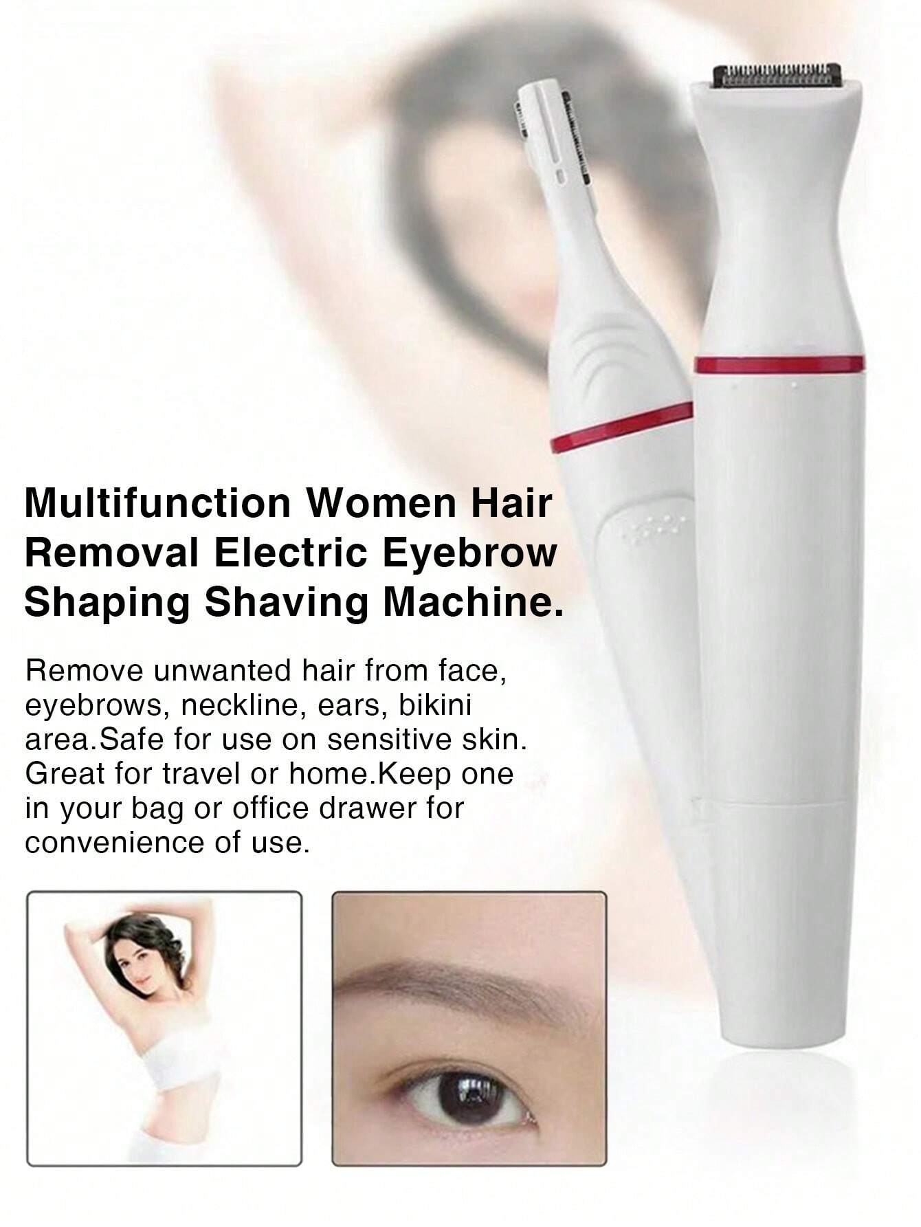 GENAI™ Mini Epilator & Eyebrow Trimmer