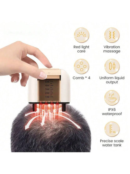 HairGlow™ Electric Scalp Massager & Oil Applicator