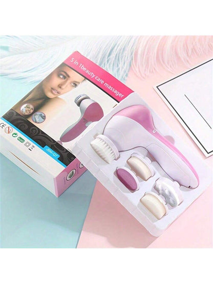 GlowClean™ 5-in-1 Electric Facial Cleansing Brush