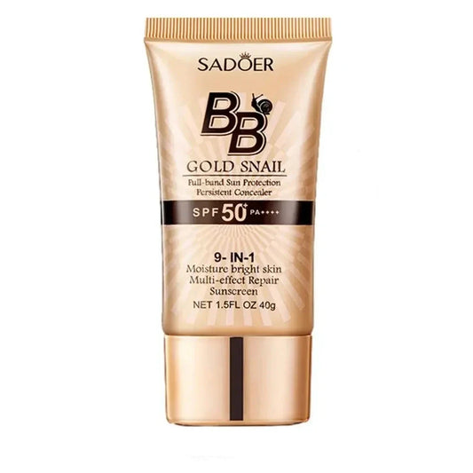 Gold and Snail BB Cream - SPF 50+ - Moisturizing and Illuminating