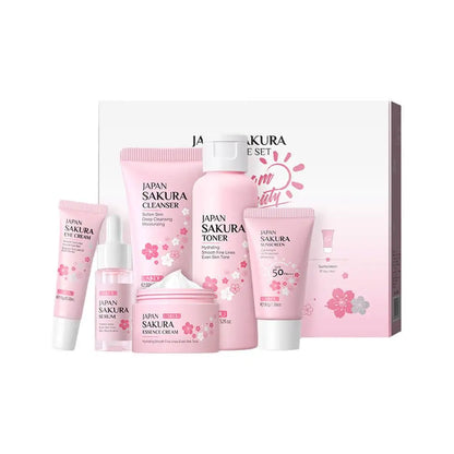 Japan Sakura Skincare Set - 6 Pieces