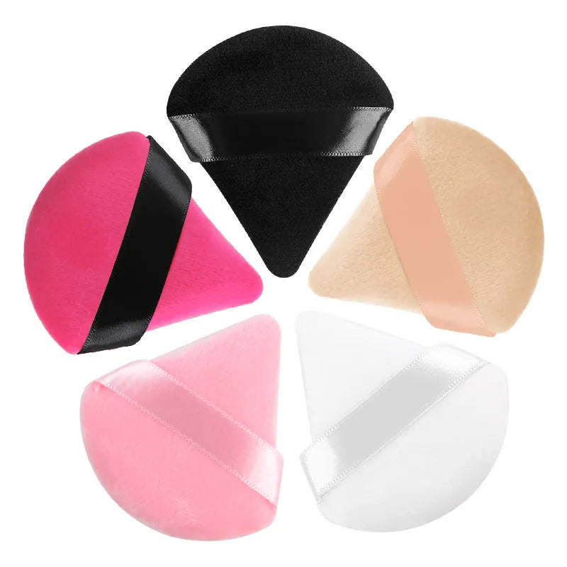 Washable Triangular Velvet Makeup Sponge