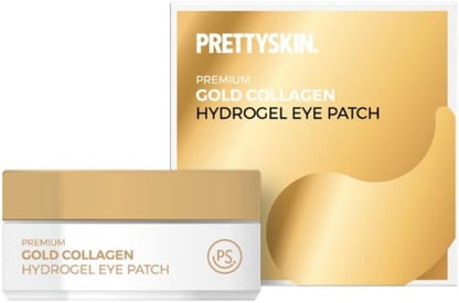 PS.PRETTYSKIN™ Premium Gold Collagen Hydrogel Eye Patch (60 Sheets)