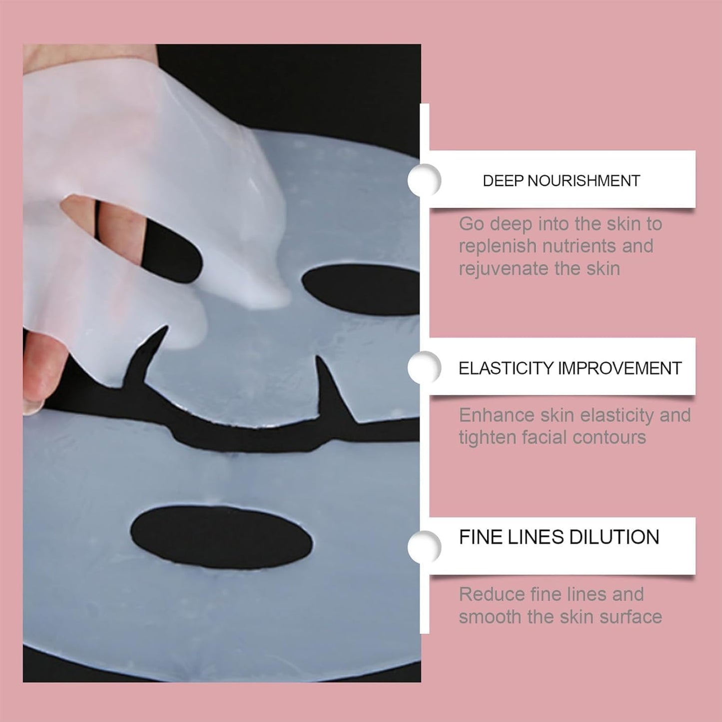 GlowRejuvenate™ 5-Piece Bio Collagen Face Mask Set