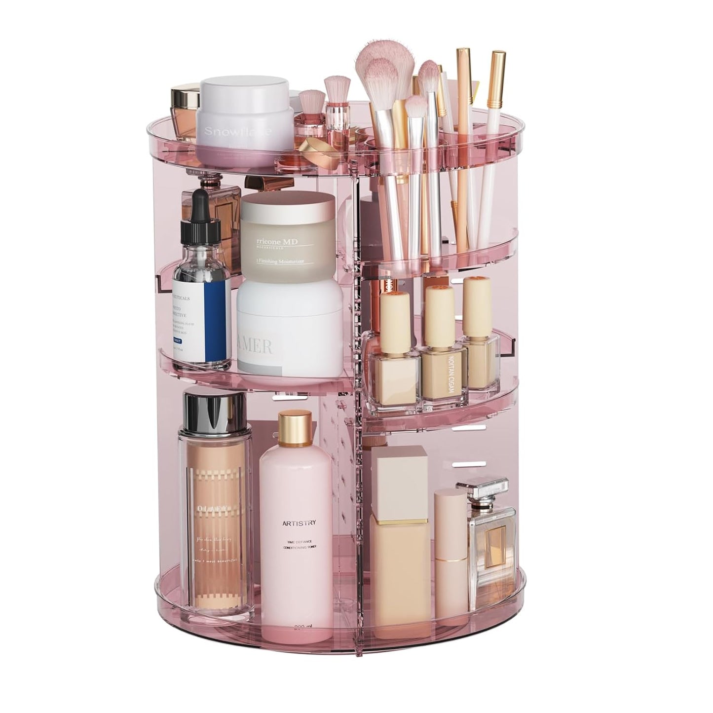 SpinMaster™ Rotating Makeup Organizer