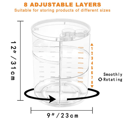 SpinMaster™ Rotating Makeup Organizer