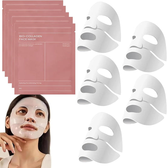 GlowRejuvenate™ 5-Piece Bio Collagen Face Mask Set