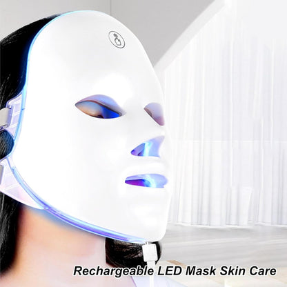 GlowLuxe™ 7-Color LED Facial Mask