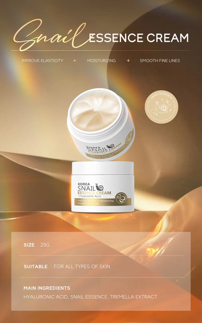 Anti-Aging Cream with Snail Extract, Collagen and Moisturizer - Korean Cosmetics Day Facial Care