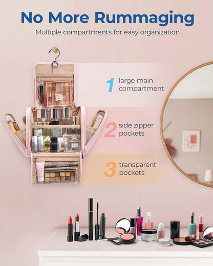 BAGSMART™ Deluxe Hanging Makeup Organizer