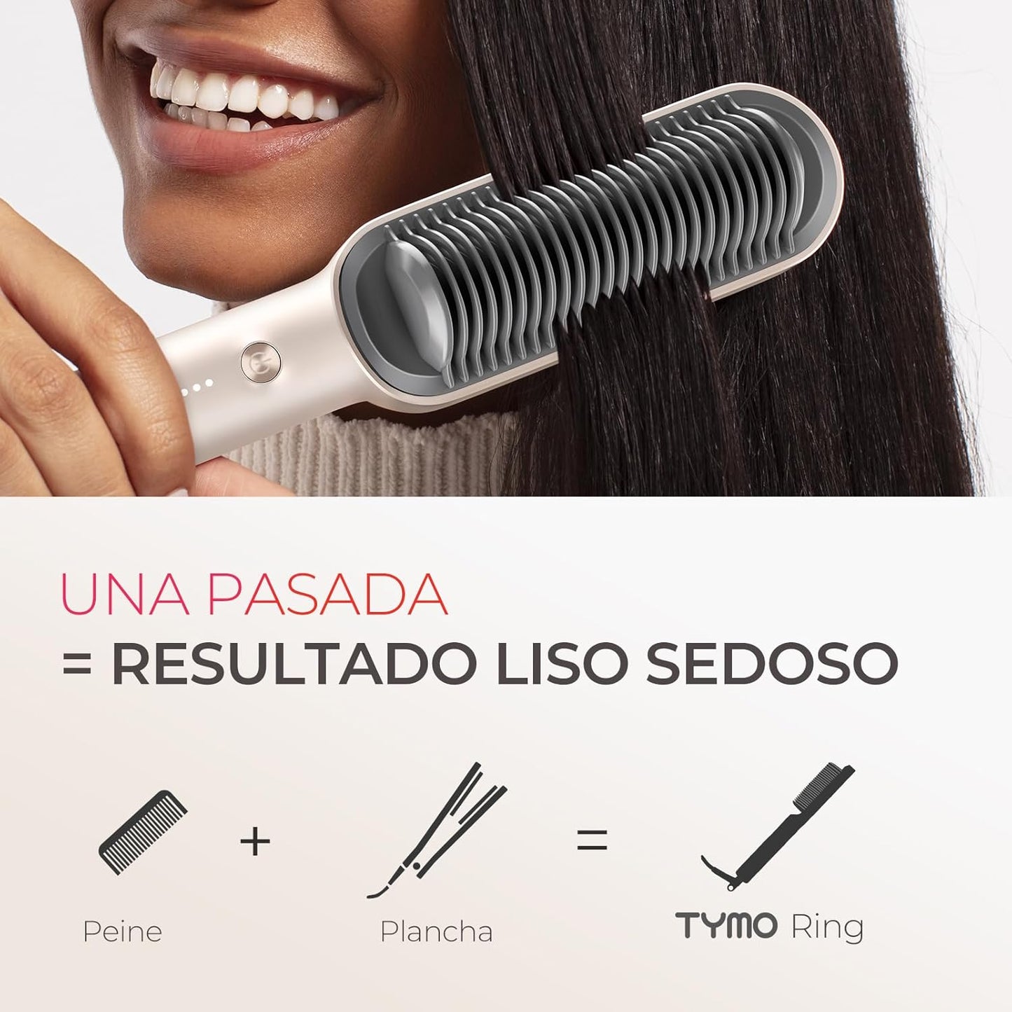 TYMO Ring Hair Straightener Brush