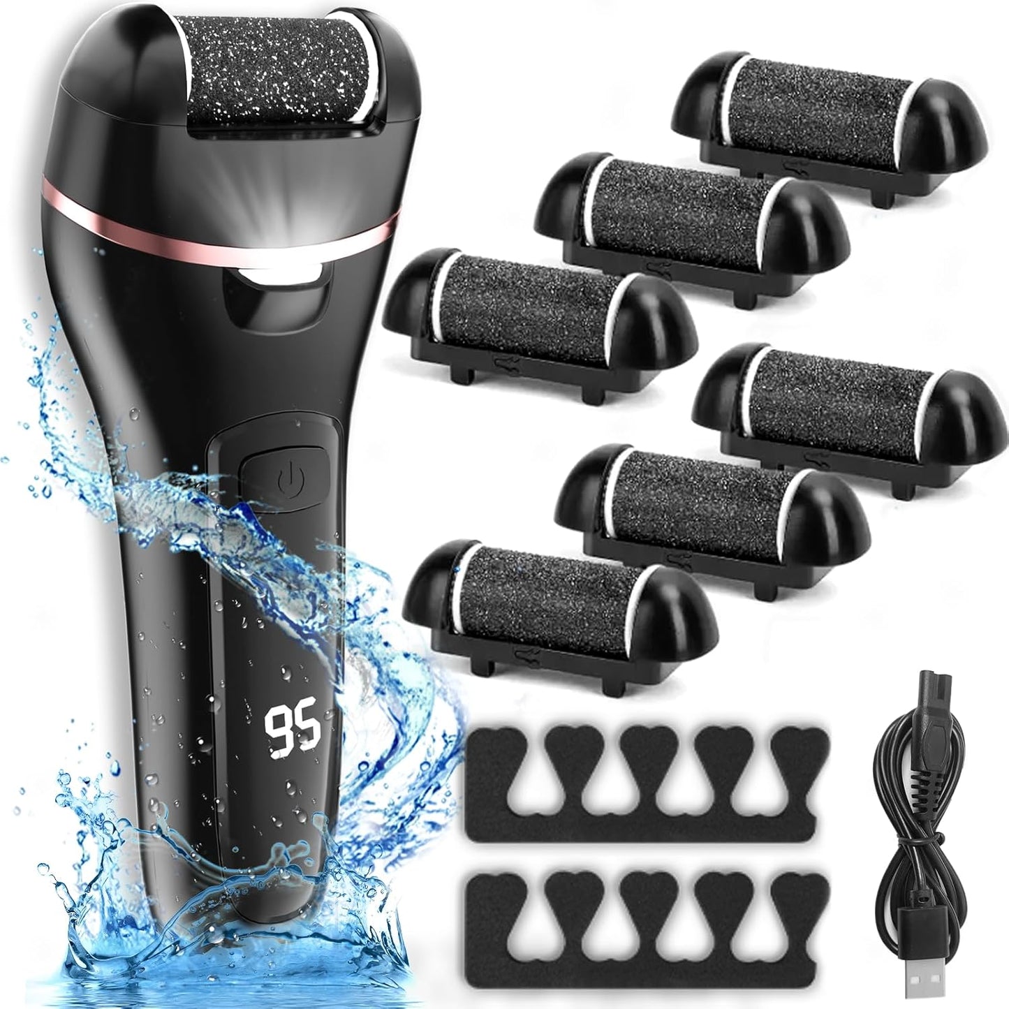 SmoothFeet™ Electric Callus Remover 17-in-1 Professional Pedicure Kit