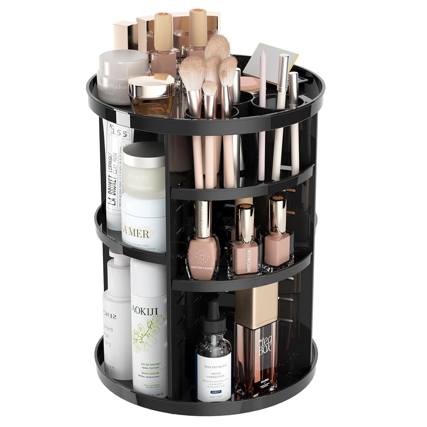 SpinMaster™ Rotating Makeup Organizer