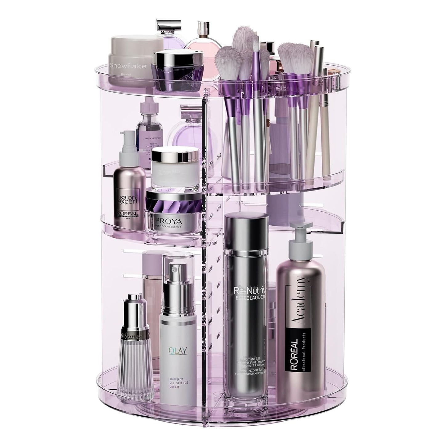 SpinMaster™ Rotating Makeup Organizer