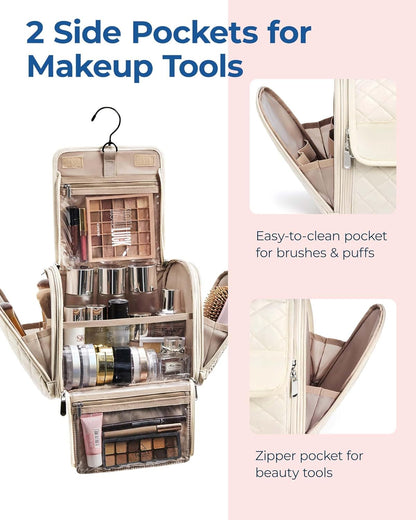 BAGSMART™ Deluxe Hanging Makeup Organizer