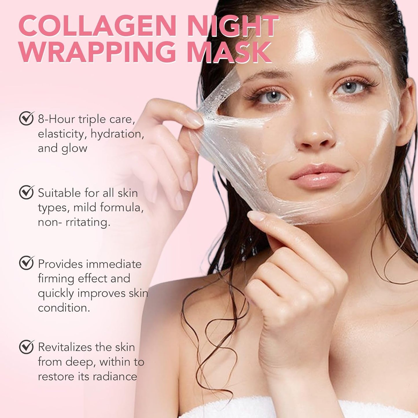 Collagen Overnight Wrapping Face Mask - Glass Skin