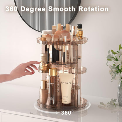 SpinMaster™ Rotating Makeup Organizer