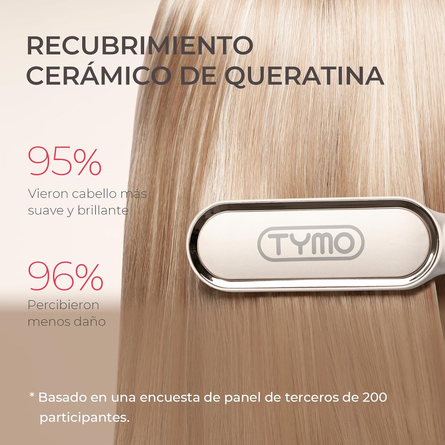 TYMO Ring Hair Straightener Brush