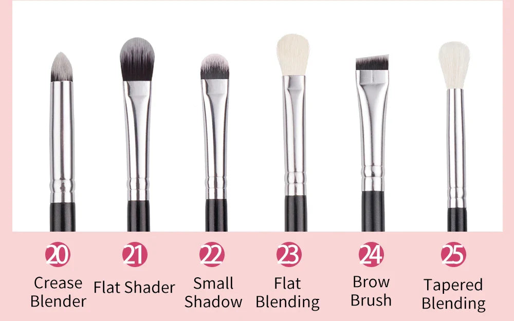 Black Makeup brushes set Professional Premium