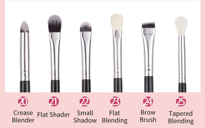 Black Makeup brushes set Professional Premium