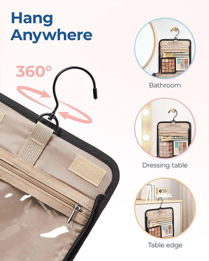 BAGSMART™ Deluxe Hanging Makeup Organizer