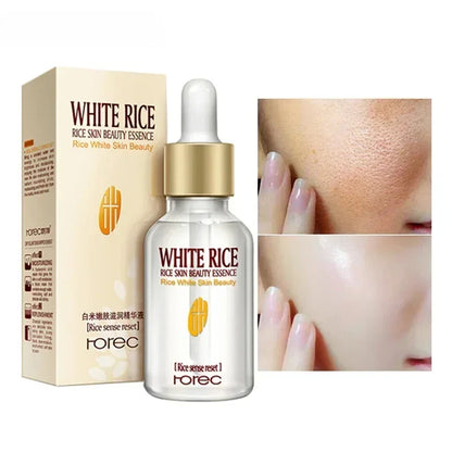 White Rice Whitening Serum Korean Cosmetics