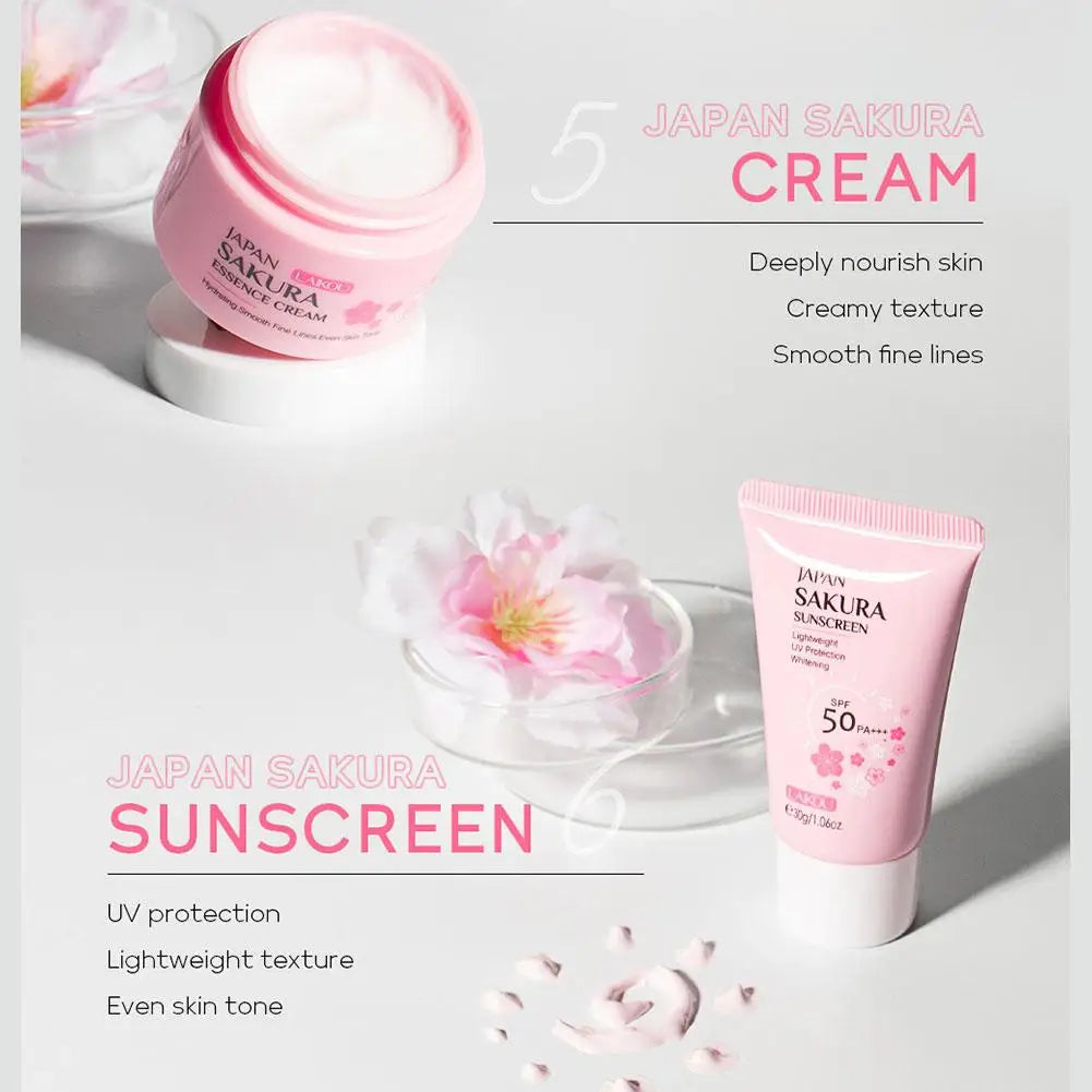 Japan Sakura Skincare Set - 6 Pieces