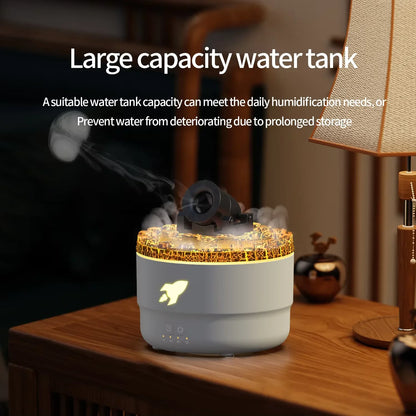 Lava Crack Humidifier - Elegant Innovation for Aromatherapy and Air Purification