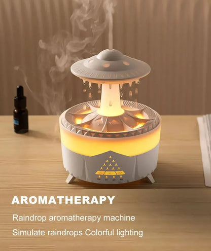 Aierwill ufo Air Humidifier Ultrasonic Aromatherapy Diffusers Mist Maker Fragrance Essential Oil Aroma Difusor Remote control