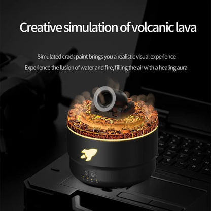 Lava Crack Humidifier - Elegant Innovation for Aromatherapy and Air Purification