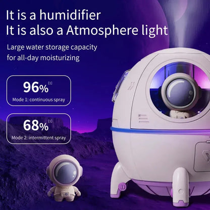 Space Capsule Air Humidifier - Innovation and Convenience with Futuristic Design