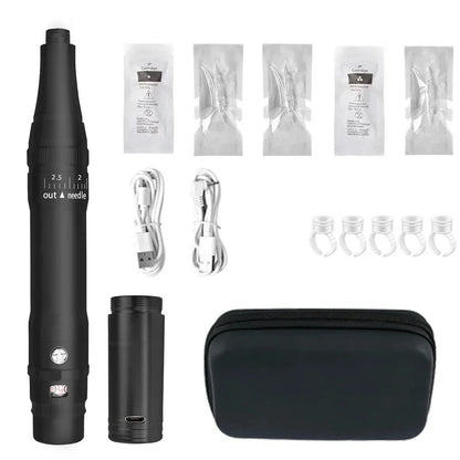 Professional Micropigmentation Eyebrow Tattoo Machine with Battery.