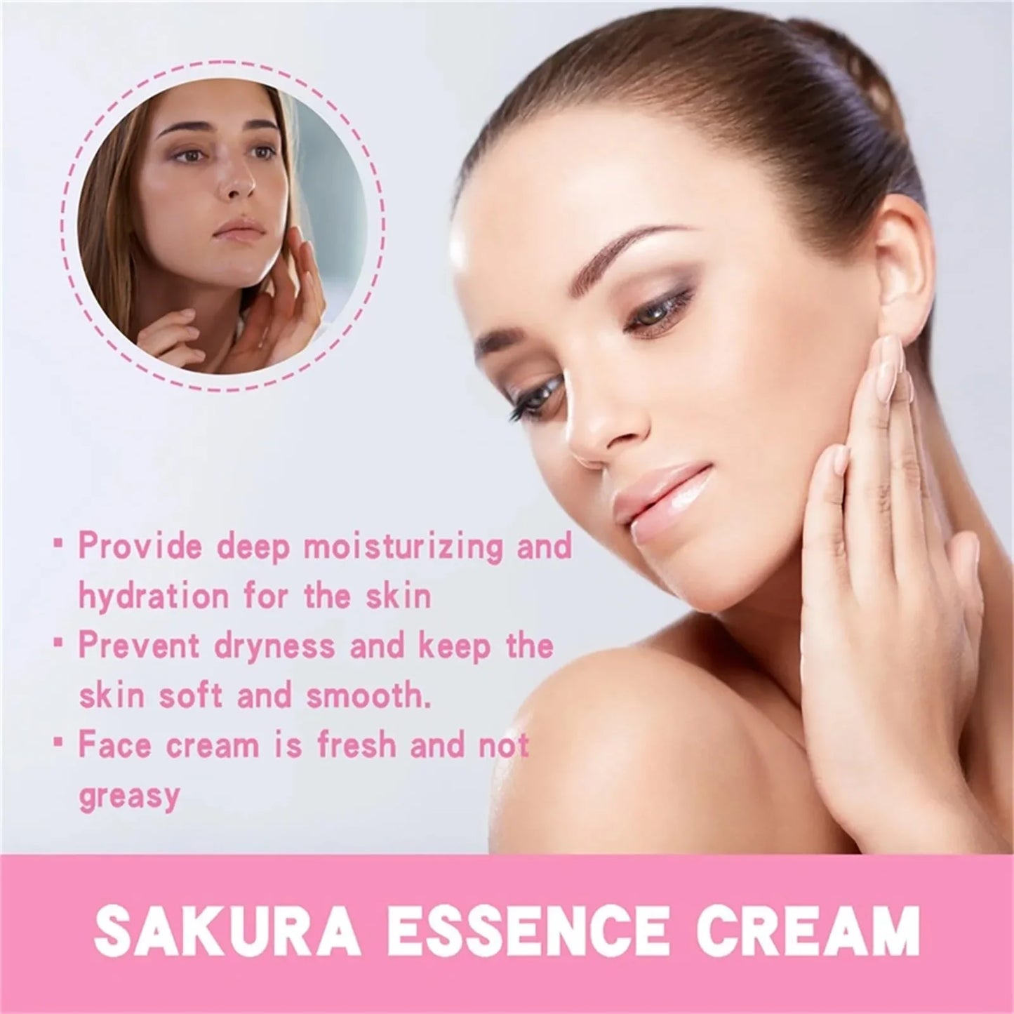 Sakura essence cream from Japan