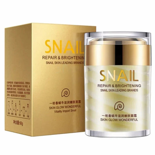 Snail Collagen Face Cream - Whitening, Moisturizing and Anti-Aging