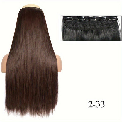 LuxuraClip™ 5-Clip Synthetic Hair Extensions