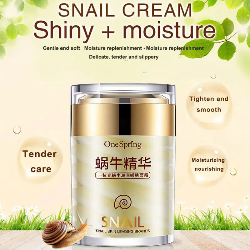 Snail Collagen Facial & Eye Care Pack with Massage Roller Serum - 2 Pieces