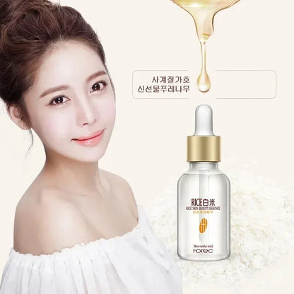 White Rice Whitening Serum Korean Cosmetics