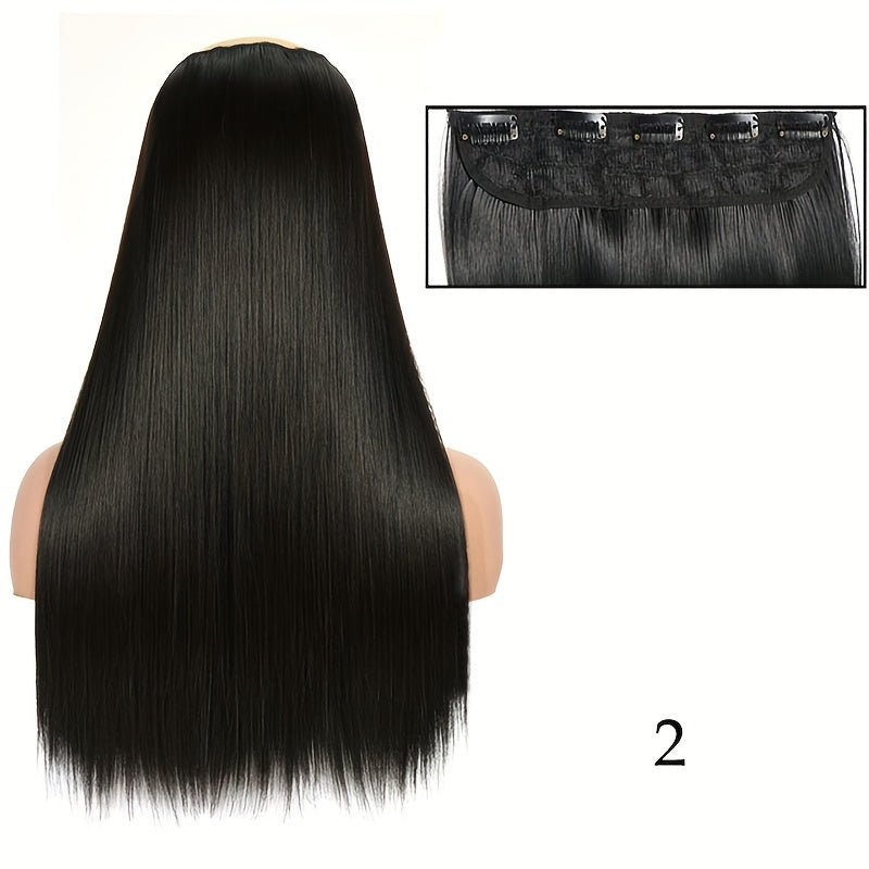 LuxuraClip™ 5-Clip Synthetic Hair Extensions