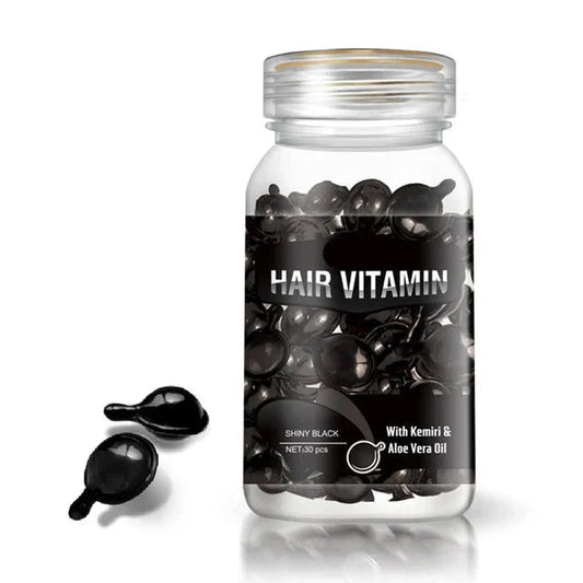 Hair Vitamin Capsules with Keratin Complex and Moroccan Oil