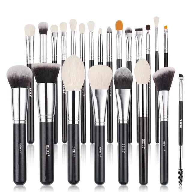 Black Makeup brushes set Professional Premium