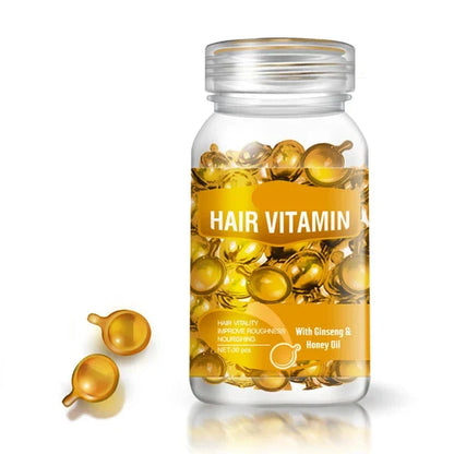 Hair Vitamin Capsules with Keratin Complex and Moroccan Oil