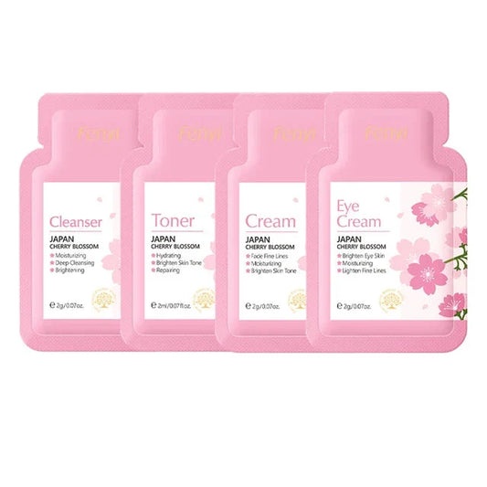 Sakura & Green Tea Skincare Kit - 4 Pieces