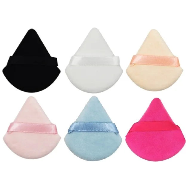 Washable Triangular Velvet Makeup Sponge