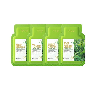 Sakura & Green Tea Skincare Kit - 4 Pieces