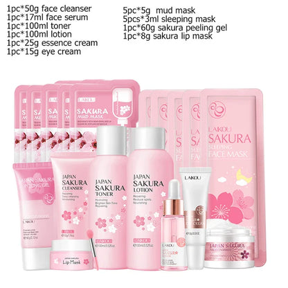 Japan Sakura Skin Care Set